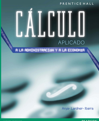 Calculo apliado a la Administración y Economía Arya Lardner Ibarra