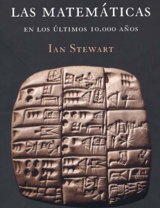 Historia de las Matemáticas en los últimos 1000 años Ian Stewart