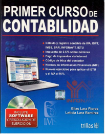 Primer curso de contabilidad Elias Lara Flores