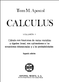 Calculus Tom Apostol II