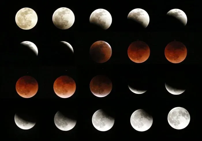 mosaico-del-eclipse-de-luna-roja-e1787334972754 Fases del eclipse